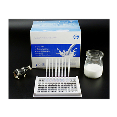 클로람페니콜 시험 스트립 신선한 생우유 분유 저온살균유는 가시 결과를 해석하도록 쉬워서 통과됩니다