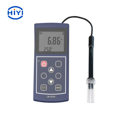 LH-P210 가지고 다닐 수 있는 디지털 PH계는 또한 솔루션의 전극위와 온도를 측정합니다